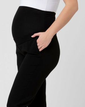 ALEXA CLASSIC CROP PANT BLACK