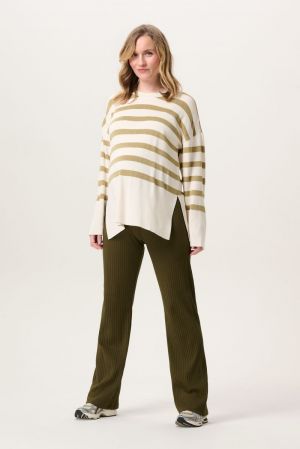SKIVE NURSING PULLOVER LS 9670 N391 KHAKI