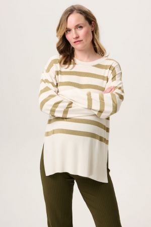 SKIVE NURSING PULLOVER LS 9670 N391 KHAKI