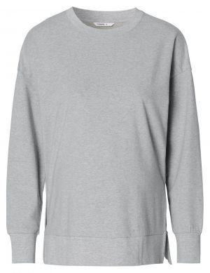 ALTA NURSING SWEATER LS 1236 N422 GREY