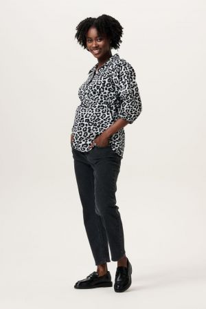 HAWA STRAIGHT ANKLE JEANS 7904 P328 GREY 