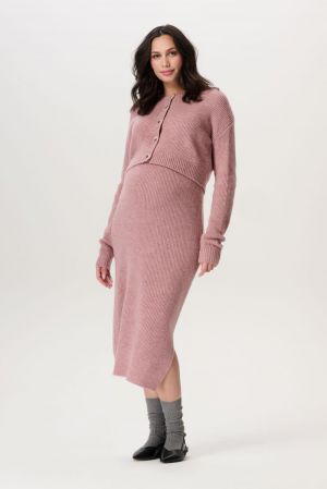 BERGEN NURSING CARDIGAN LS 6008 N289 LILAS
