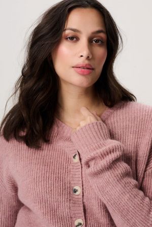 BERGEN NURSING CARDIGAN LS 6008 N289 LILAS