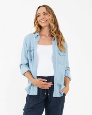 BEC CHAMBRAY SHIRT CLEAN FADE