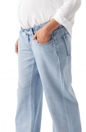 BILLIE ELASTIC WAIST JEANS LIGHT WASH