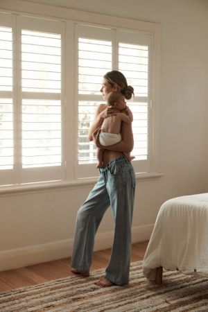 BILLIE ELASTIC WAIST JEANS LIGHT WASH