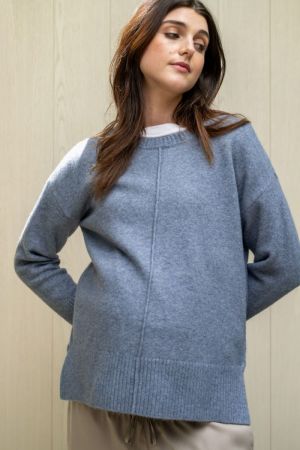 EVA NURSING KNIT BLUE MARBLE