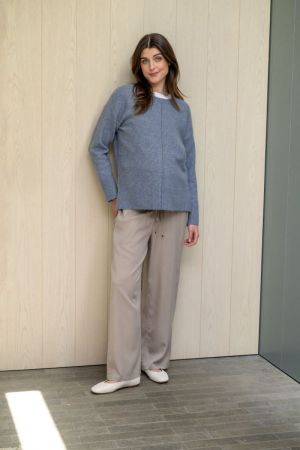 EVA NURSING KNIT BLUE MARBLE
