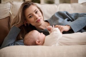 EVA NURSING KNIT BLUE MARBLE