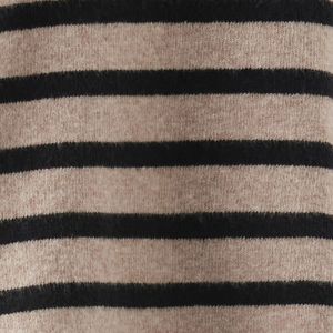 GERRIE NURSING KNIT MOCHA/BLACK
