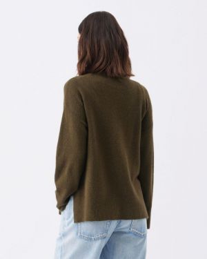 TULLY KNIT CARDIGAN KHAKI