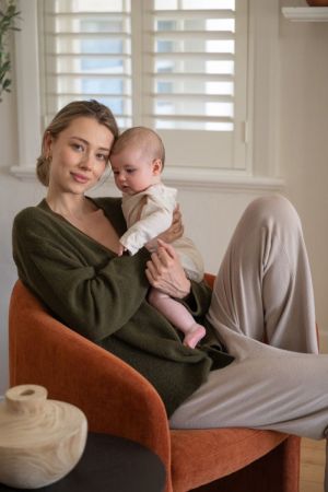 TULLY KNIT CARDIGAN KHAKI
