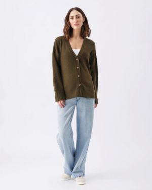 TULLY KNIT CARDIGAN KHAKI