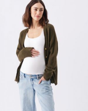 TULLY KNIT CARDIGAN KHAKI