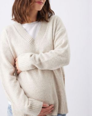 VERA NURSING KNIT OAT MARLE
