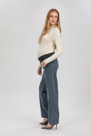 JEANS REGULAR STRAIGHT W900 MEDIUM GRE