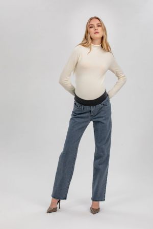JEANS REGULAR STRAIGHT W900 MEDIUM GRE