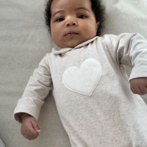 ASTRID HEART ECRU