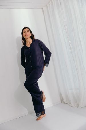 JASMINE PYJAMA 04 MARINE
