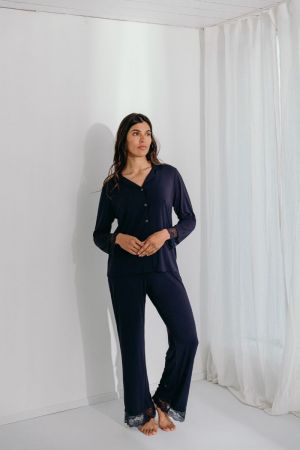 JASMINE PYJAMA 04 MARINE