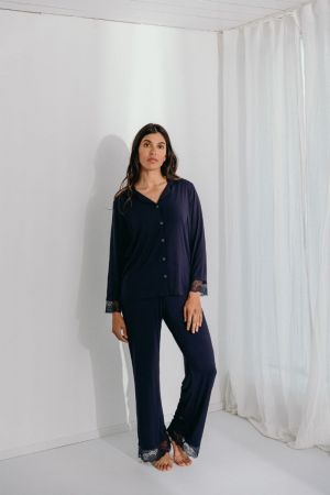 JASMINE PYJAMA 04 MARINE