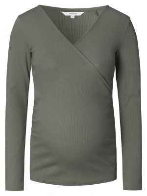 SARA NURSING RIB TOP LS 9535 P627 OLIVE