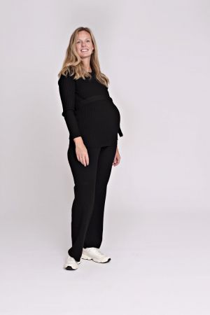 PANTS KNIT 004 BLACK