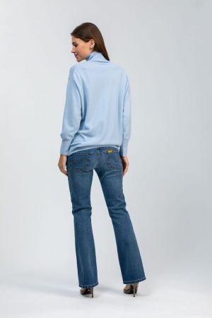 JEANS GRADUATED FLARED WS24 MEDIUM LIG