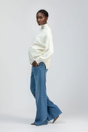 JEANS WIDE  WA02 MEDIUM LIG