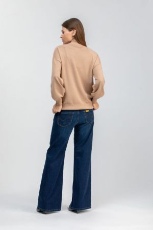 JEANS WIDE  WH51 MEDIUM DAR