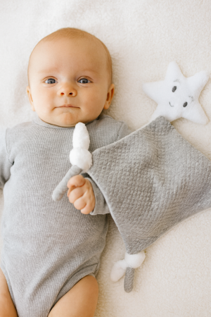 DOUDOU LITTLE STAR GRIJS
