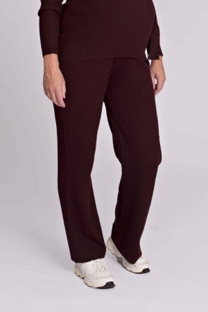 PANTS KNIT 044 BURGUNDY