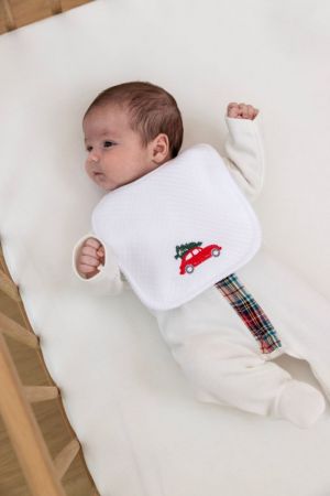 GESCHENKSET 2 KERSTBAVETJES WIT