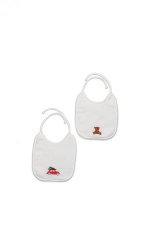 GESCHENKSET 2 KERSTBAVETJES WIT