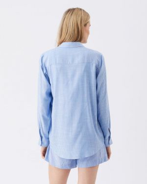 ABBY STRIPE SHIRT BLUE/WHITE