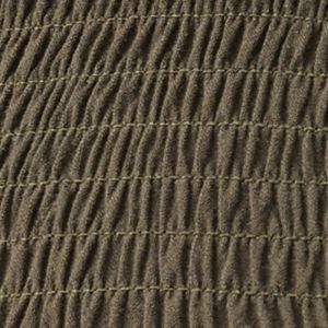 BRANDI SHIRRED DRESS KHAKI