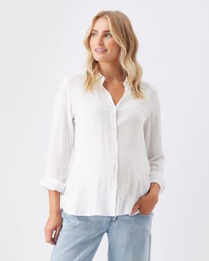 CLARA RELAXED SHIRT WHITE