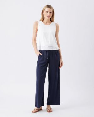 LOIS NURSING TOP WHITE