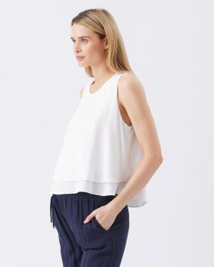 LOIS NURSING TOP WHITE