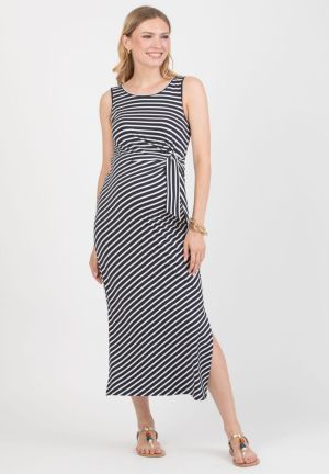 KAREN R 135 NAVY STRIPE