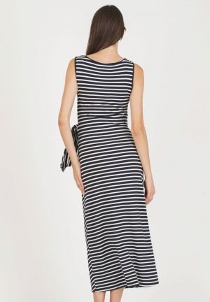 KAREN R 135 NAVY STRIPE