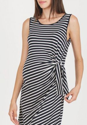 KAREN R 135 NAVY STRIPE