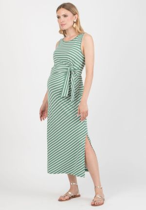 KAREN R 185 SAGE STRIPE