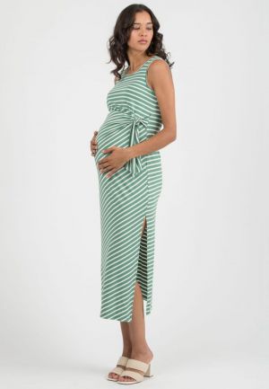 KAREN R 185 SAGE STRIPE