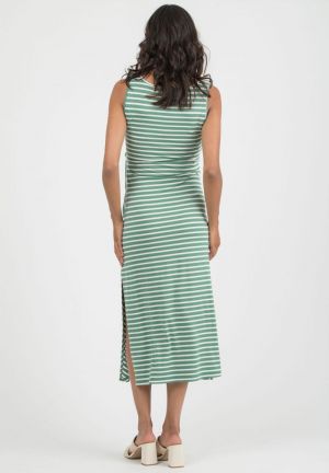 KAREN R 185 SAGE STRIPE