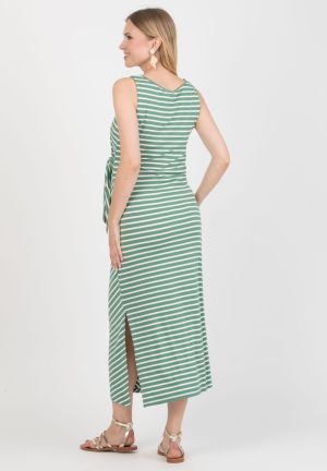 KAREN R 185 SAGE STRIPE