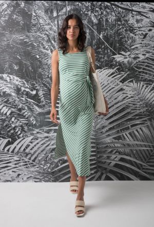KAREN R 185 SAGE STRIPE