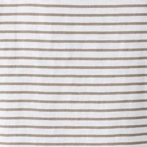 CLAUDETTE NURSING TEE WHITE/OLIVE