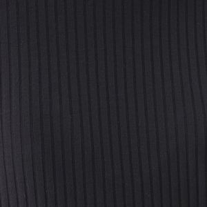 IVY RIB NURSING DRESS BLACK