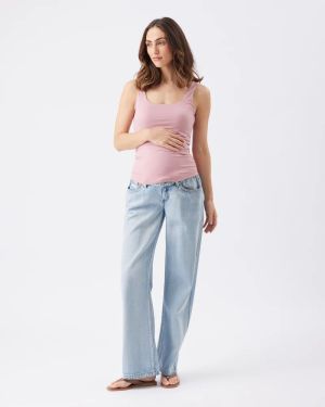 LUXE KNIT TANK TOP PINK